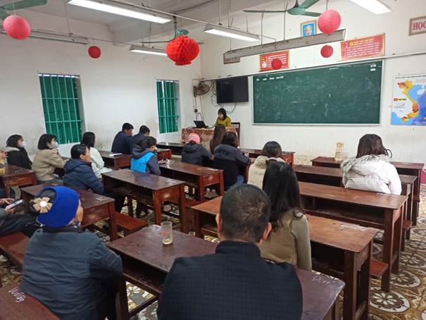 TRƯỜNG THCS GIAO YÊN TỔ CHỨC HỘI NGHỊ HỌP CHA MẸ HỌC SINH LẦN 2 NĂM HỌC 2025-2026