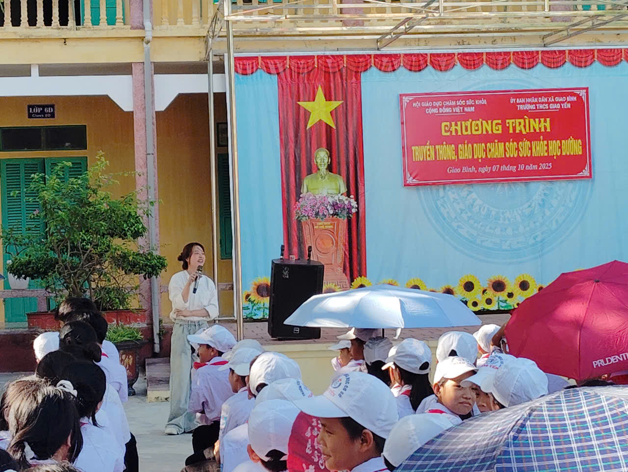 TRƯỜNG THCS GIAO YẾN TRUYỀN THÔNG GIÁO DỤC SỨC KHỎE HỌC ĐƯỜNG – LAN TỎA KIẾN THỨC VÌ SỨC KHỎE CỘNG ĐỒNG